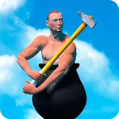 Скачать взлом Getting Over It на Андроид — Бессмертие и полет