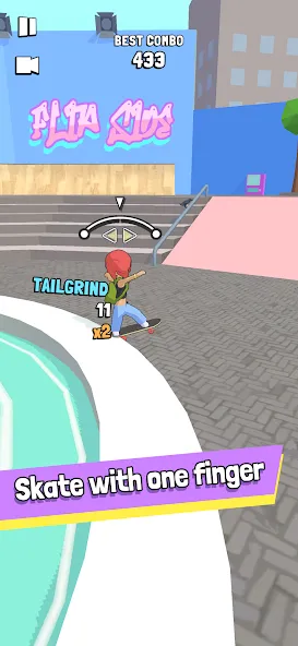 Perfect Grind MOD APK — Много денег и всё разблокировано — скриншот 1 Perfect Grind MOD APK — Много денег и всё разблокировано — скриншот 1
