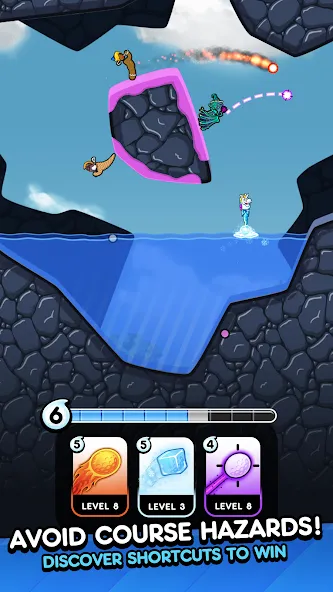 Golf Blitz MOD — Много денег и бесконечные бусты на Андроид — скриншот 3