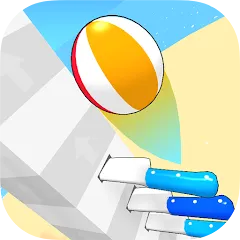 Ball Up: Knife Racing MOD APK на Android — Все ножи разблокированы
