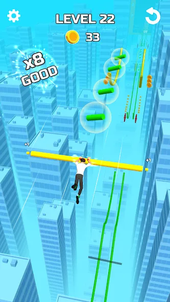 Stunt Rails Mod APK Много денег — Скачать на Андроид — скриншот 1