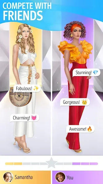 Pocket Styler: Fashion Stars на Андроид — Много денег и бриллиантов — скриншот 1 Pocket Styler: Fashion Stars на Андроид — Много денег и бриллиантов — скриншот 1