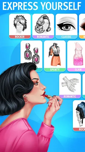 Pocket Styler: Fashion Stars на Андроид — Много денег и бриллиантов — скриншот 4 Pocket Styler: Fashion Stars на Андроид — Много денег и бриллиантов — скриншот 4