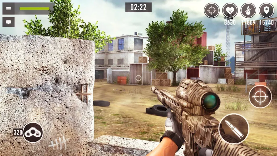 Sniper Arena: PvP Army Shooter MOD — Много денег и патроны на Андроид — скриншот 5