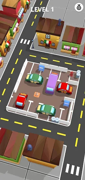 Car Parking Jam 3D: Move it! — Взломанная версия (Много денег и без рекламы) — скриншот 1