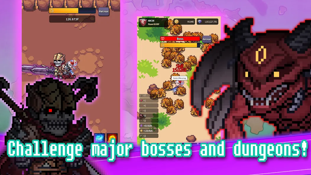 Взломанная Legend Of Ghost Slayer Idle на Андроид — Много денег и алмазов — скриншот 4 Взломанная Legend Of Ghost Slayer Idle на Андроид — Много денег и алмазов — скриншот 4
