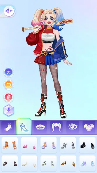 Взлом YoYa: Dress Up Fashion Girl — Все открыто — скриншот 2 Взлом YoYa: Dress Up Fashion Girl — Все открыто — скриншот 2