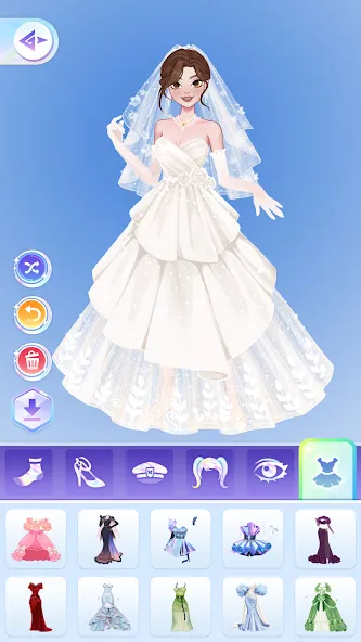 Взлом YoYa: Dress Up Fashion Girl — Все открыто — скриншот 3 Взлом YoYa: Dress Up Fashion Girl — Все открыто — скриншот 3