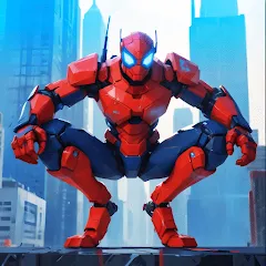 Скачать Robot Merge Master: Car Games MOD APK — Много денег
