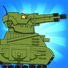 Merge Master Tanks: Tank wars MOD APK на Android — Много денег и бесконечные кристаллы
