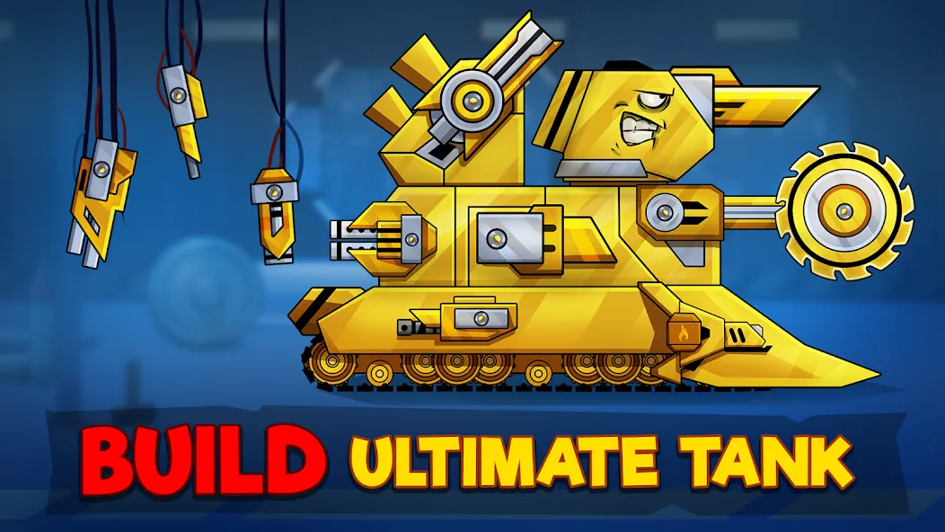Tanks Arena io: Craft & Combat — Мод: Мод меню (много денег) — скриншот 2