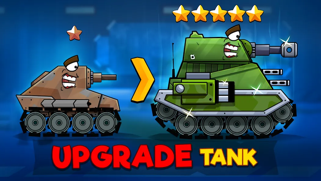 Tanks Arena io: Craft & Combat — Мод: Мод меню (много денег) — скриншот 4