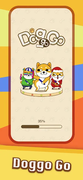 Doggo Go - Meme, Match 3 Tiles MOD APK на Android — Много денег — скриншот 1