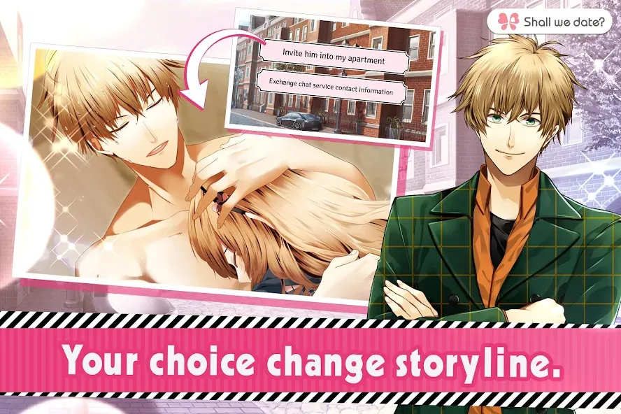 Скачать взлом Guard me, Sherlock! - otome на Андроид — Все выборы бесплатны — скриншот 4