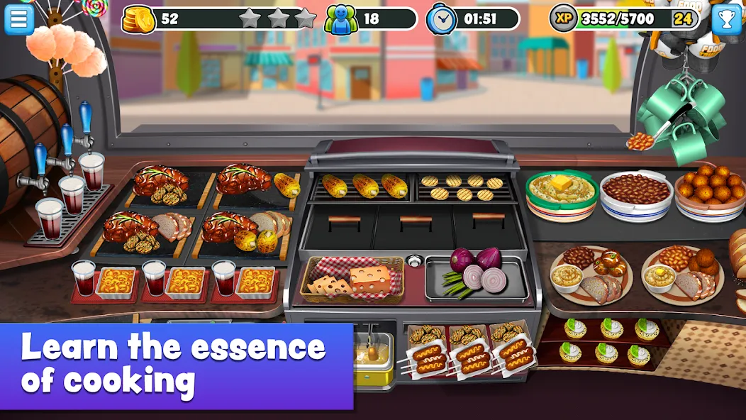 Скачать Food Truck Chef™ Cooking Games — Много денег и алмазов — скриншот 1 Скачать Food Truck Chef™ Cooking Games — Много денег и алмазов — скриншот 1