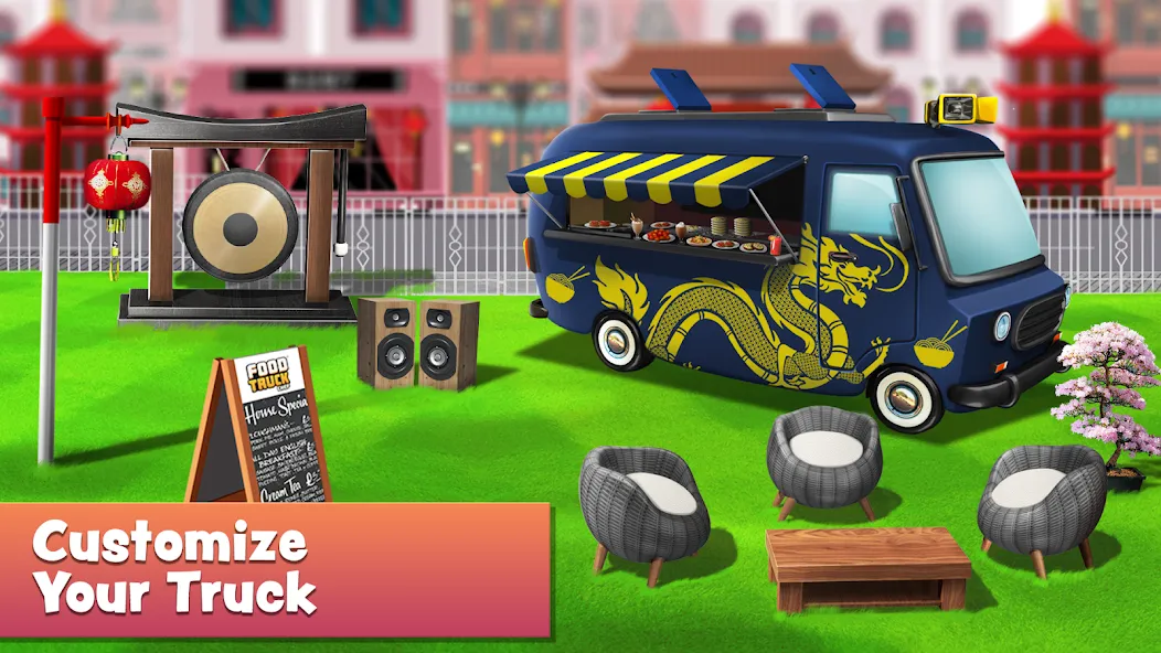 Скачать Food Truck Chef™ Cooking Games — Много денег и алмазов — скриншот 4 Скачать Food Truck Chef™ Cooking Games — Много денег и алмазов — скриншот 4
