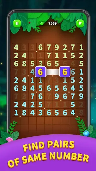 Number Match - Ten Pair Puzzle на Андроид — Без рекламы — скриншот 1