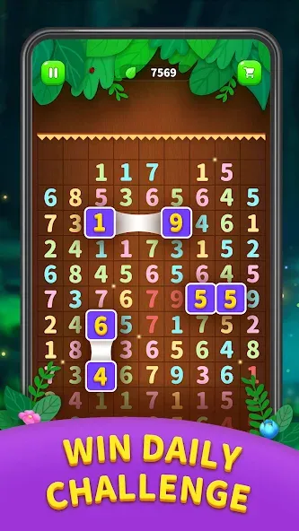 Number Match - Ten Pair Puzzle на Андроид — Без рекламы — скриншот 4