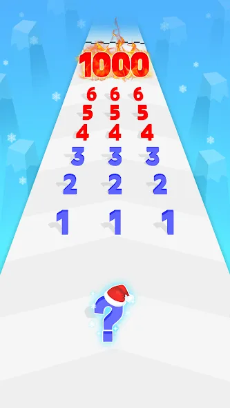 Number Merge: Run Master 3D на Андроид — Много денег — скриншот 1 Number Merge: Run Master 3D на Андроид — Много денег — скриншот 1