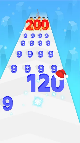 Number Merge: Run Master 3D на Андроид — Много денег — скриншот 2 Number Merge: Run Master 3D на Андроид — Много денег — скриншот 2