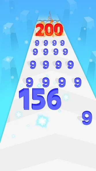 Number Merge: Run Master 3D на Андроид — Много денег — скриншот 3 Number Merge: Run Master 3D на Андроид — Много денег — скриншот 3