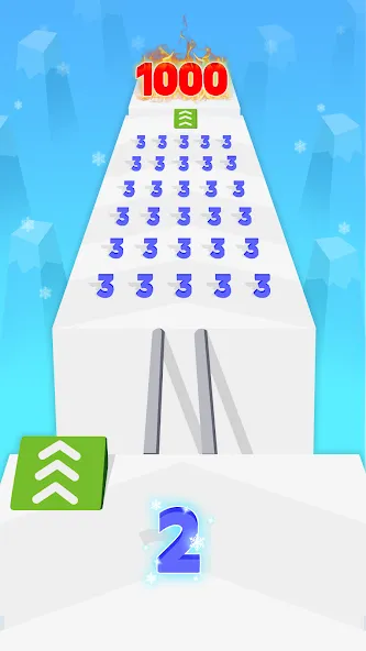 Number Merge: Run Master 3D на Андроид — Много денег — скриншот 4 Number Merge: Run Master 3D на Андроид — Много денег — скриншот 4