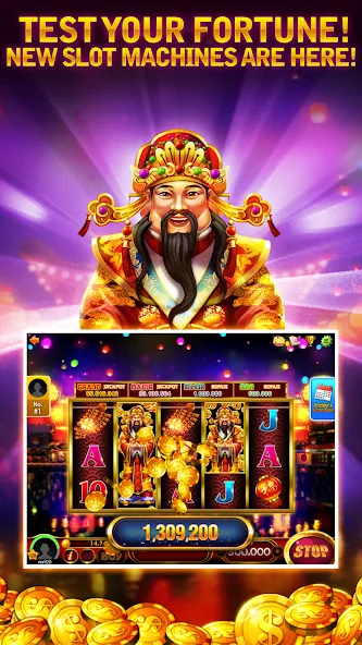 Скачать Cash Bay Casino - Slots game MOD APK — Много денег — скриншот 2