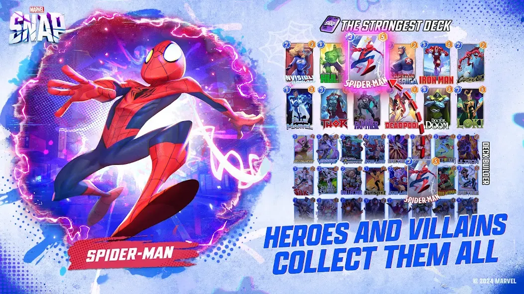 Скачать MARVEL SNAP на телефон — Все карты открыты — скриншот 3 Скачать MARVEL SNAP на телефон — Все карты открыты — скриншот 3