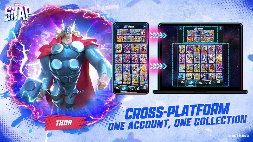 Скачать MARVEL SNAP на телефон — Все карты открыты — скриншот 5
