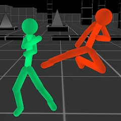 Stickman Fighting Neon Warrior Mod APK Много денег и бессмертие — Скачать на Андроид