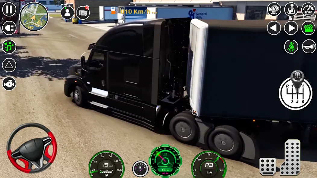 Скачать American Cargo City Driving 3D MOD APK — Много денег — скриншот 4