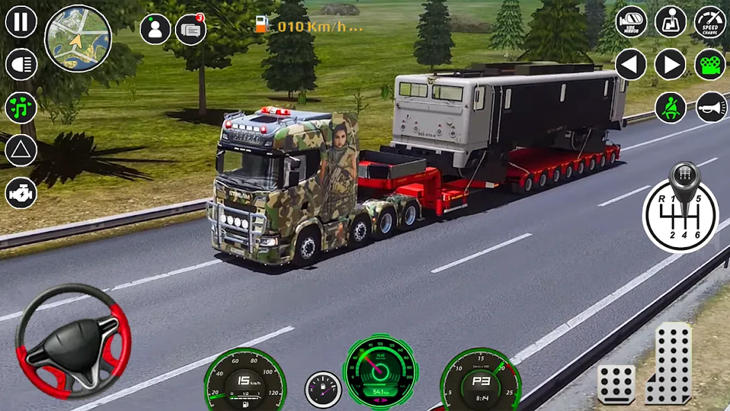Скачать American Cargo City Driving 3D MOD APK — Много денег — скриншот 5