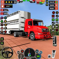 Скачать American Cargo City Driving 3D MOD APK — Много денег