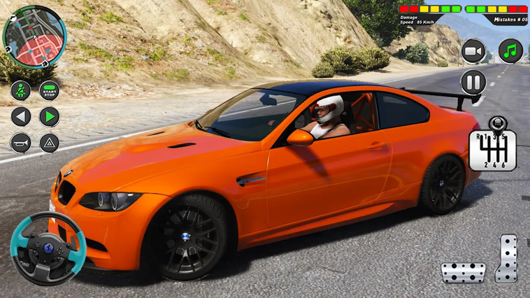 Взлом Modern Car Advance Driving 3D — Много денег — скриншот 4