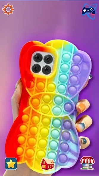 Скачать взломанную Pop it Fidget: ASMR Antistress — Все попытки разблокированы — скриншот 3