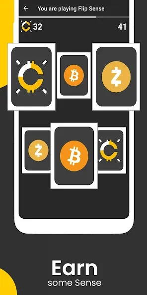 Crypto Sense - Earn Rewards Mod APK Много денег и крипты — Скачать на Андроид — скриншот 3
