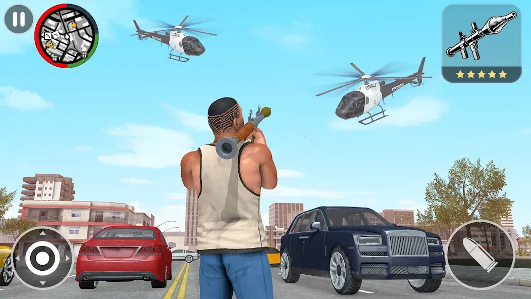 Скачать взломанную Grand City Vegas Crime Games — Много денег — скриншот 3 Скачать взломанную Grand City Vegas Crime Games — Много денег — скриншот 3