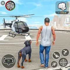 Скачать взломанную Grand City Vegas Crime Games — Много денег
