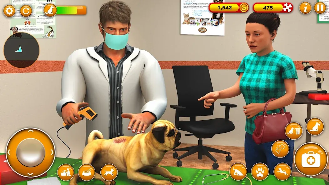 Скачать Pet Dog Family Adventure Games MOD APK — Много денег — скриншот 4