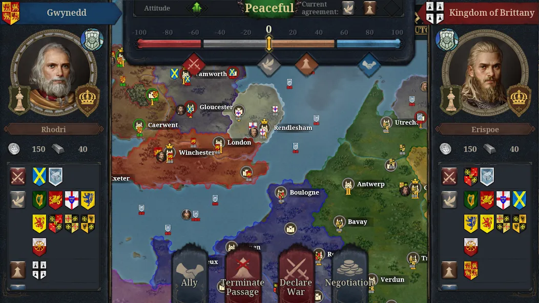 European War 7: Medieval — Взломанная версия (Много денег и ресурсов) — скриншот 3 European War 7: Medieval — Взломанная версия (Много денег и ресурсов) — скриншот 3