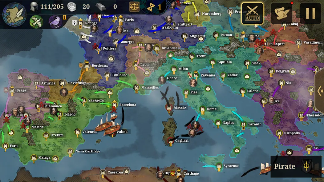European War 7: Medieval — Взломанная версия (Много денег и ресурсов) — скриншот 4 European War 7: Medieval — Взломанная версия (Много денег и ресурсов) — скриншот 4