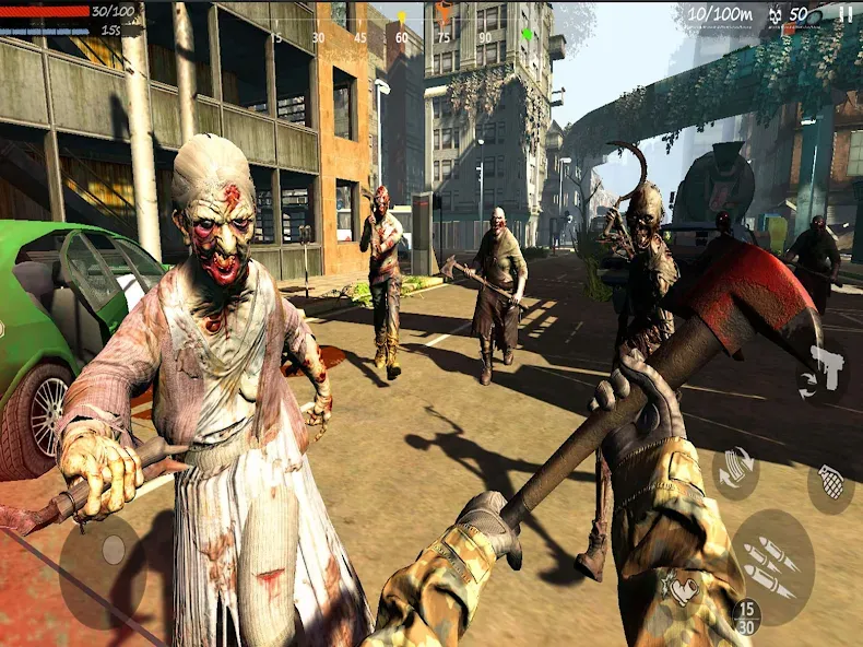 Скачать Zombie Game:Trigger Survivor (Мод: Много денег и бессмертие) на Андроид — скриншот 5