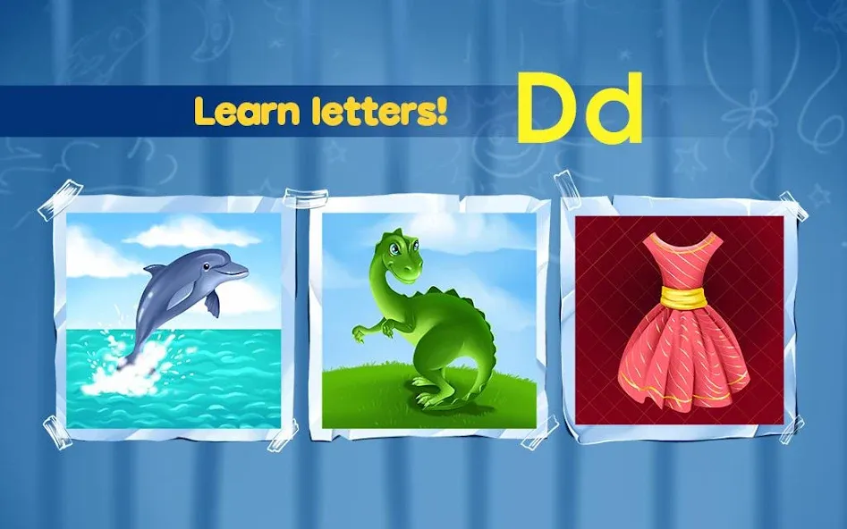 Скачать взломанную ABC Alphabet! ABCD games! — Все уровни разблокированы — скриншот 2