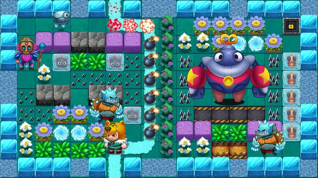 Скачать Bomb Man Legend на Android — Много денег — скриншот 2
