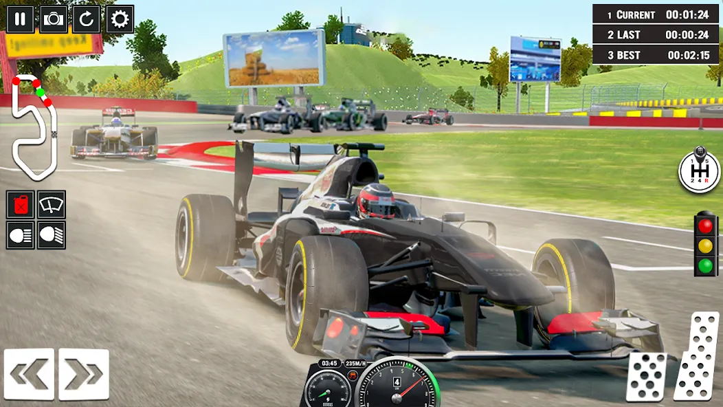 Скачать Formula Racing Car Racing Game — Много денег — скриншот 2