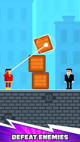 Скачать The Superhero League на Андроид — Много денег — скриншот 1