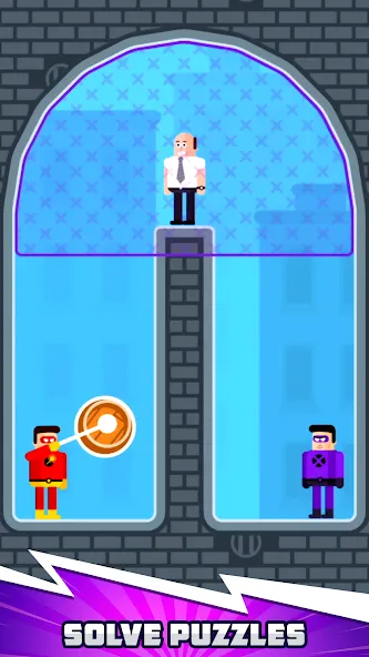 Скачать The Superhero League на Андроид — Много денег — скриншот 2