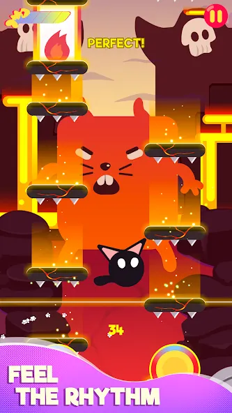 Скачать Cringe the Cat - Music Game — Много денег — скриншот 2