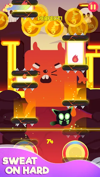 Скачать Cringe the Cat - Music Game — Много денег — скриншот 4