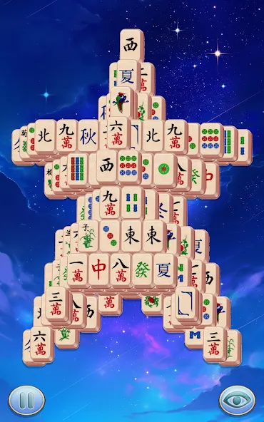 Mahjong 3 MOD — Много денег на Андроид — скриншот 1